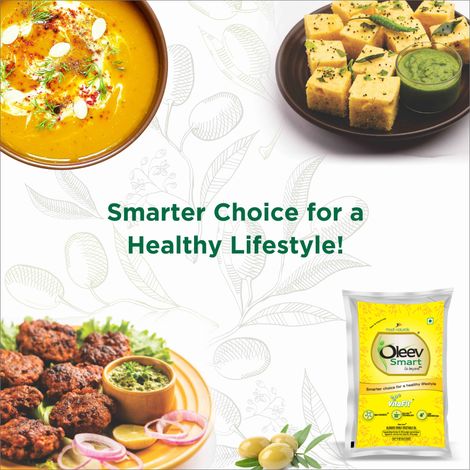 Oleev Smart Oil Fortified with VIT A, D, E and K | Pouch