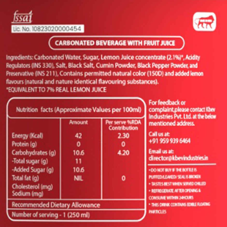 Bombay Banta Masala Soda | Carbonated Beverage