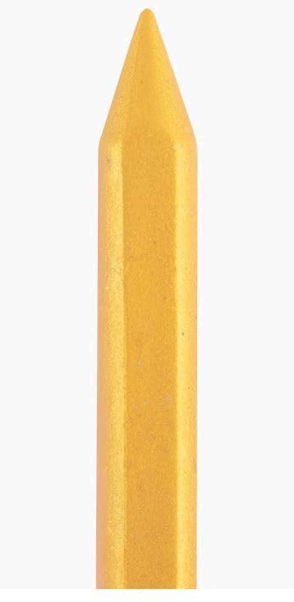 Camel Plastic Crayons Assorted Tin Pack Of 13 Shades, Hexagonal