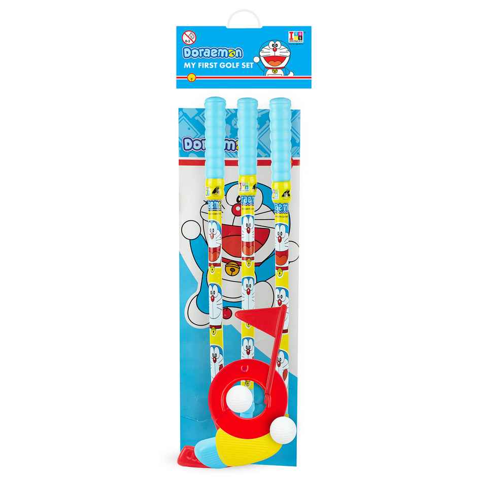 Itoys My First Golf Set-doraemon (Colour May Vary)