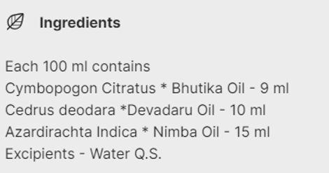 Herbal Strategi Bed Bug Repellent Spray