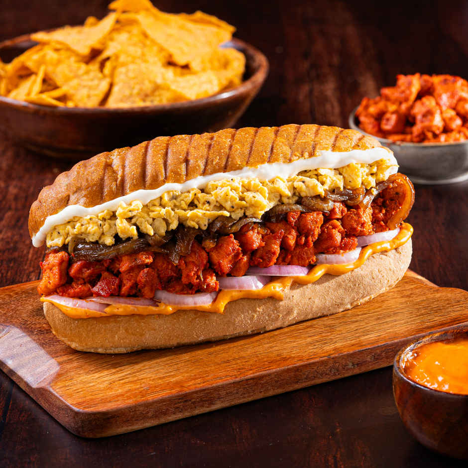 Chicken Tikka & Egg Sub