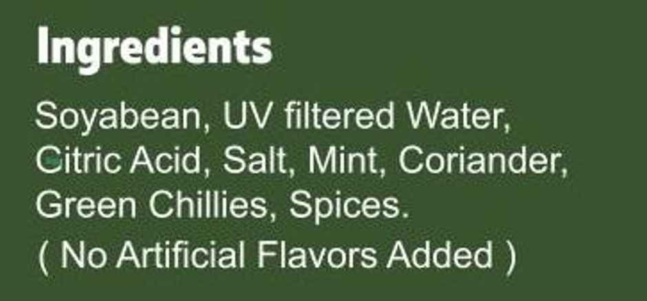 Soyarich Tofu - Mint & Chilli