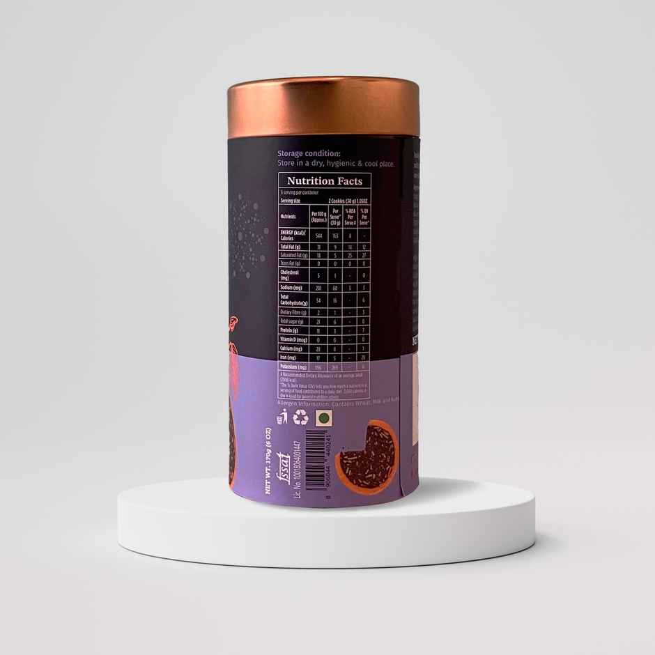 Chokola Cocoa Almond Cookies