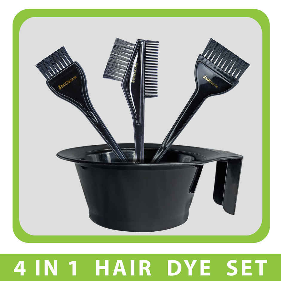 Midazzle Professional Use Hair Coloring Dyeing Kit Brush With Bowl |MIDB1004
