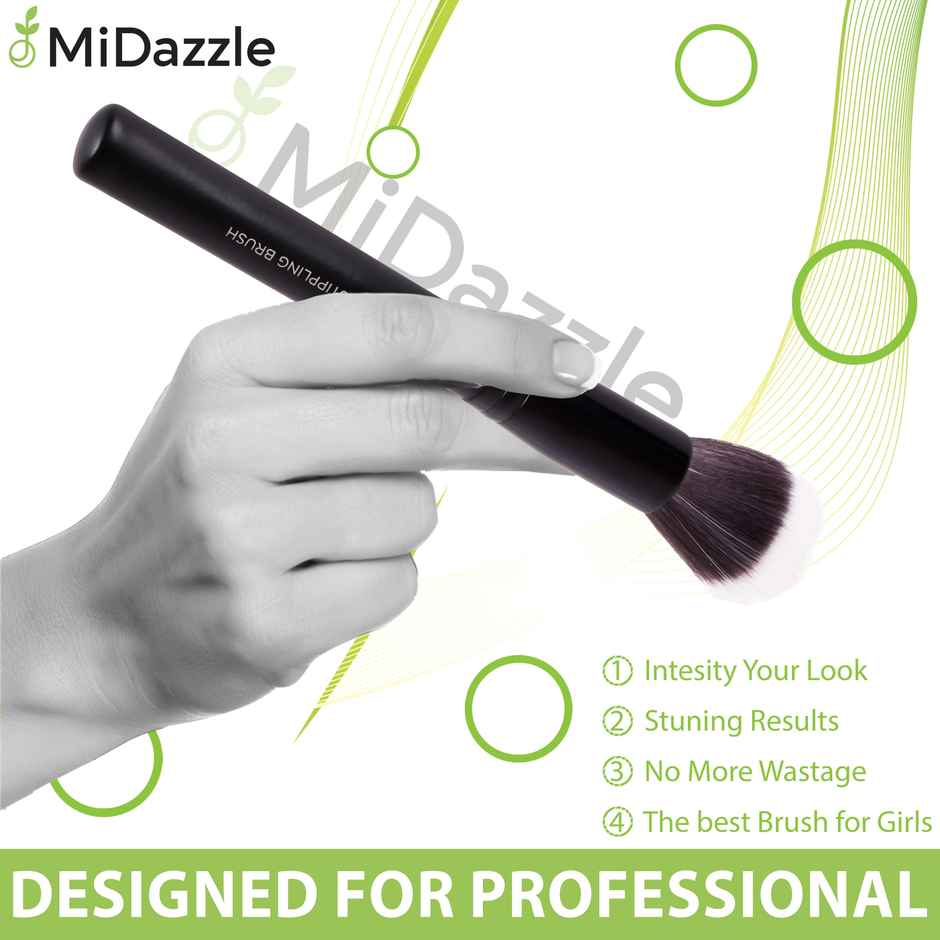 Midazzle Professional Stippling Makeup Brush |MIMB1319