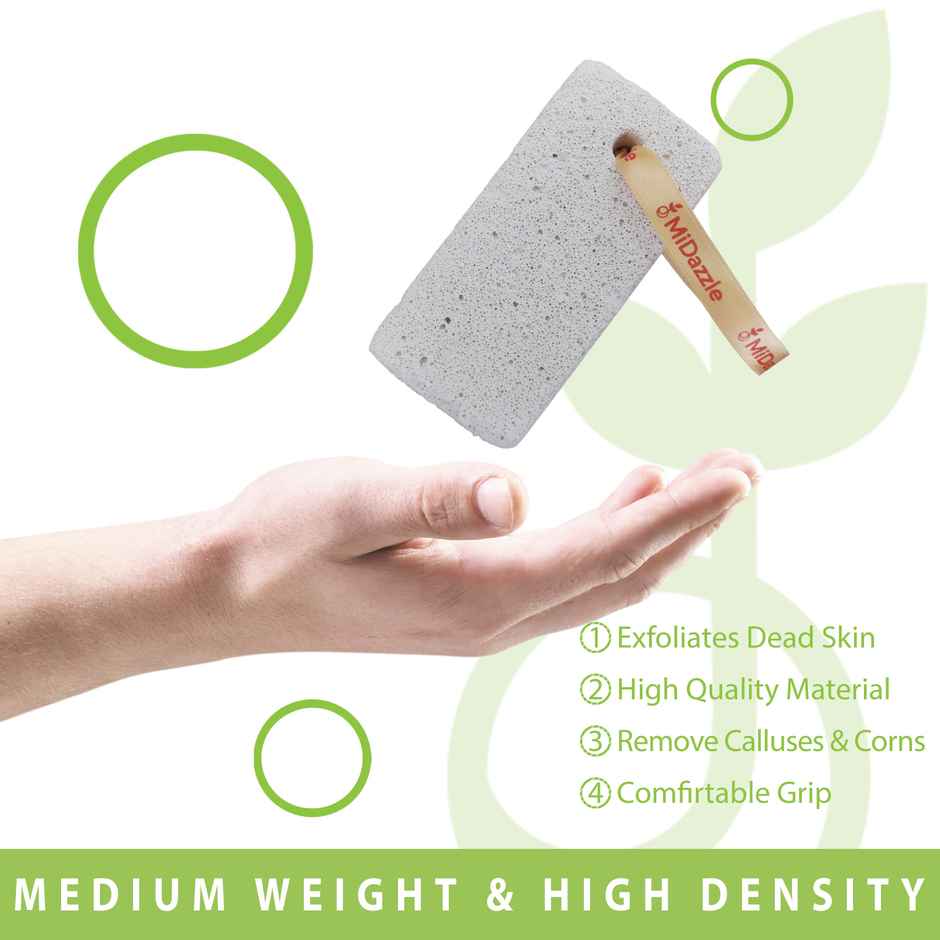 Midazzle Square Shaped Pumic Stone | Small | MIPS5102
