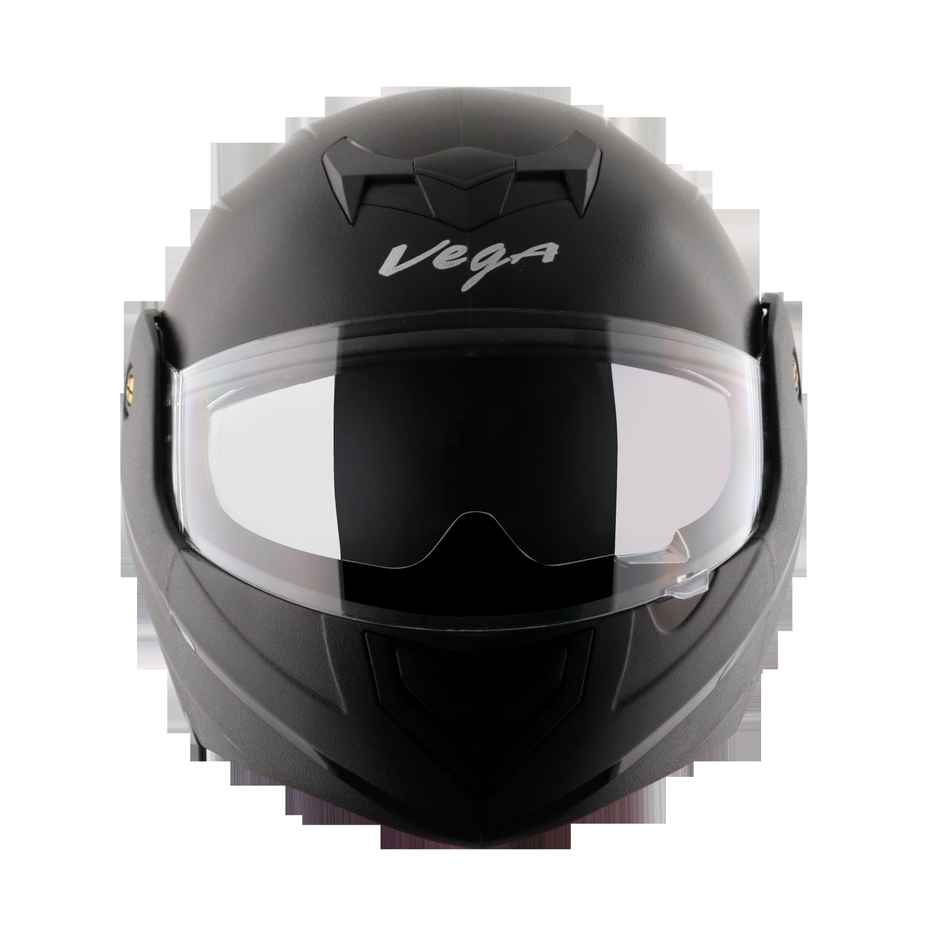 VEGA Crux Dual Visor Flip Up Helmet Black | L