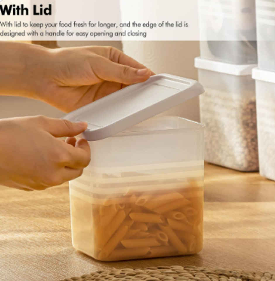 YELLOCUT Fridge Storage Boxes - 1200 ml