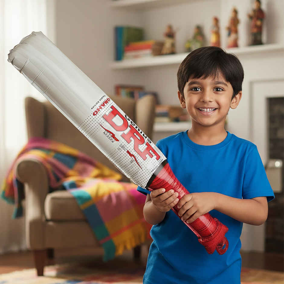 Cricket Bat Foil Balloon Bat Shaped Balloon for Cricket Match Party Decor | Propcon