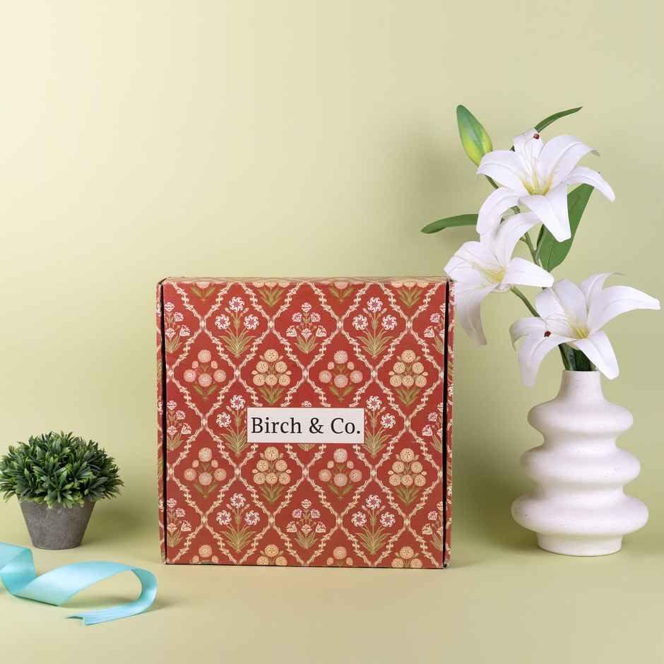 Birch & Co. Serving Tray - Mughal With Four Free Matching Coasters