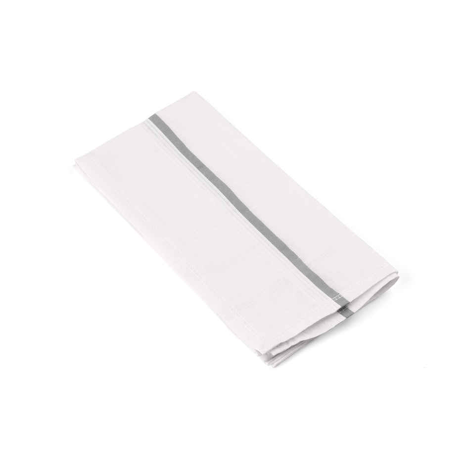 Royal Son Men's Premium Cotton Casual Handkerchief Hanky - HNYK - WT - CLR - 6P