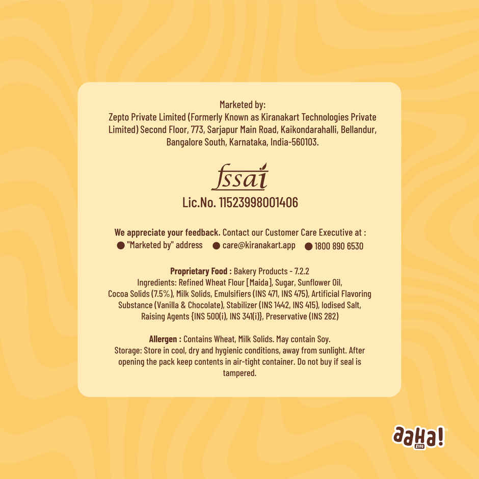 Aaha Life Fresh Brownie | Eggless