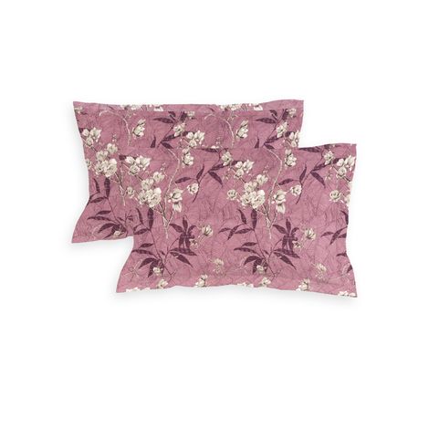 Dream Living Premium Cotton Rich Utsav Double Bedsheet 135 GSM With 2 Pillow Covers 220x250 cm