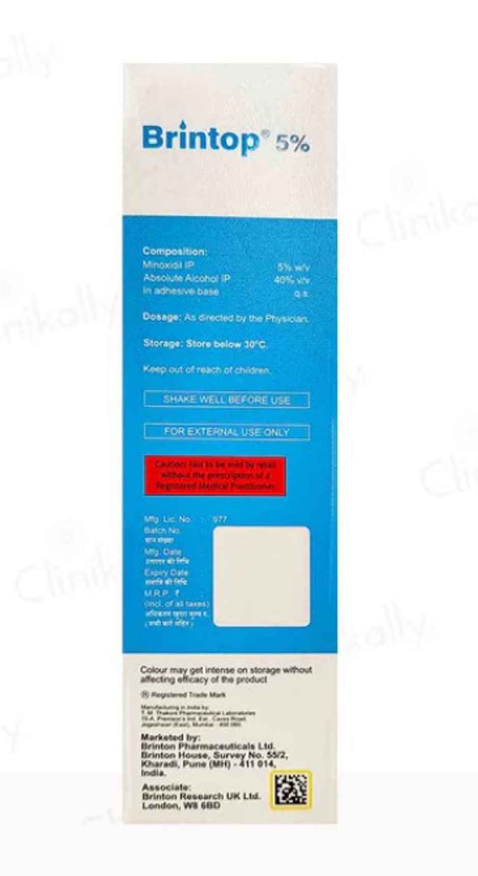 Brintop 5% Topical Solution