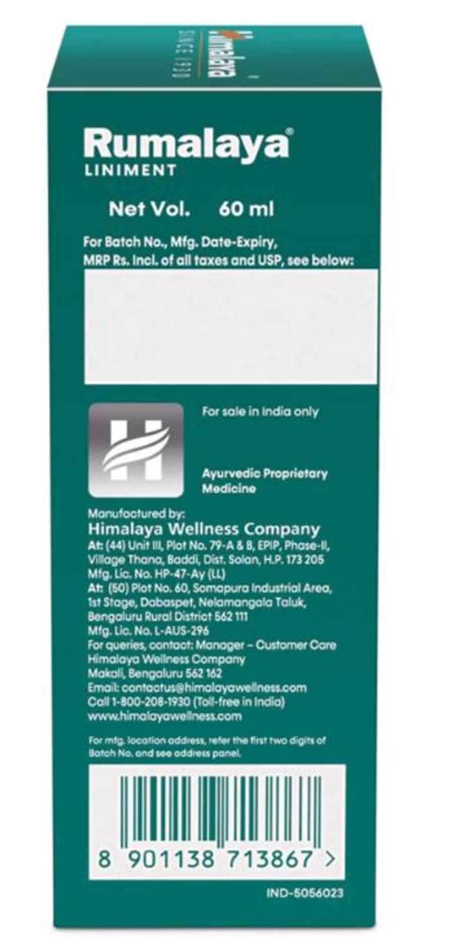 Himalaya Rumalaya Liniment