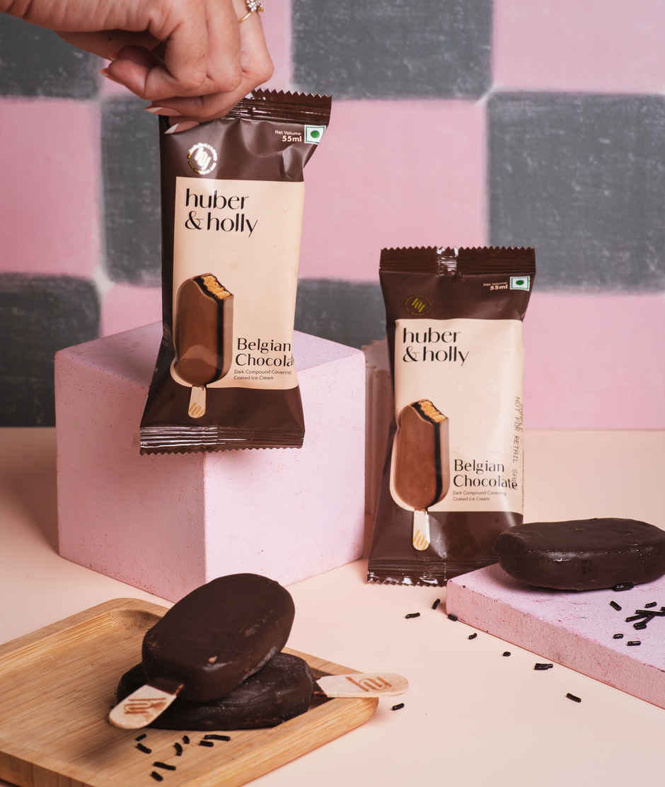 Huber & Holly Belgian Chocolate Ice Cream Stick