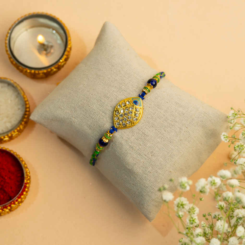 Rakhi for Brother | Studded | Pack of 1 | Avyaan Rakhi