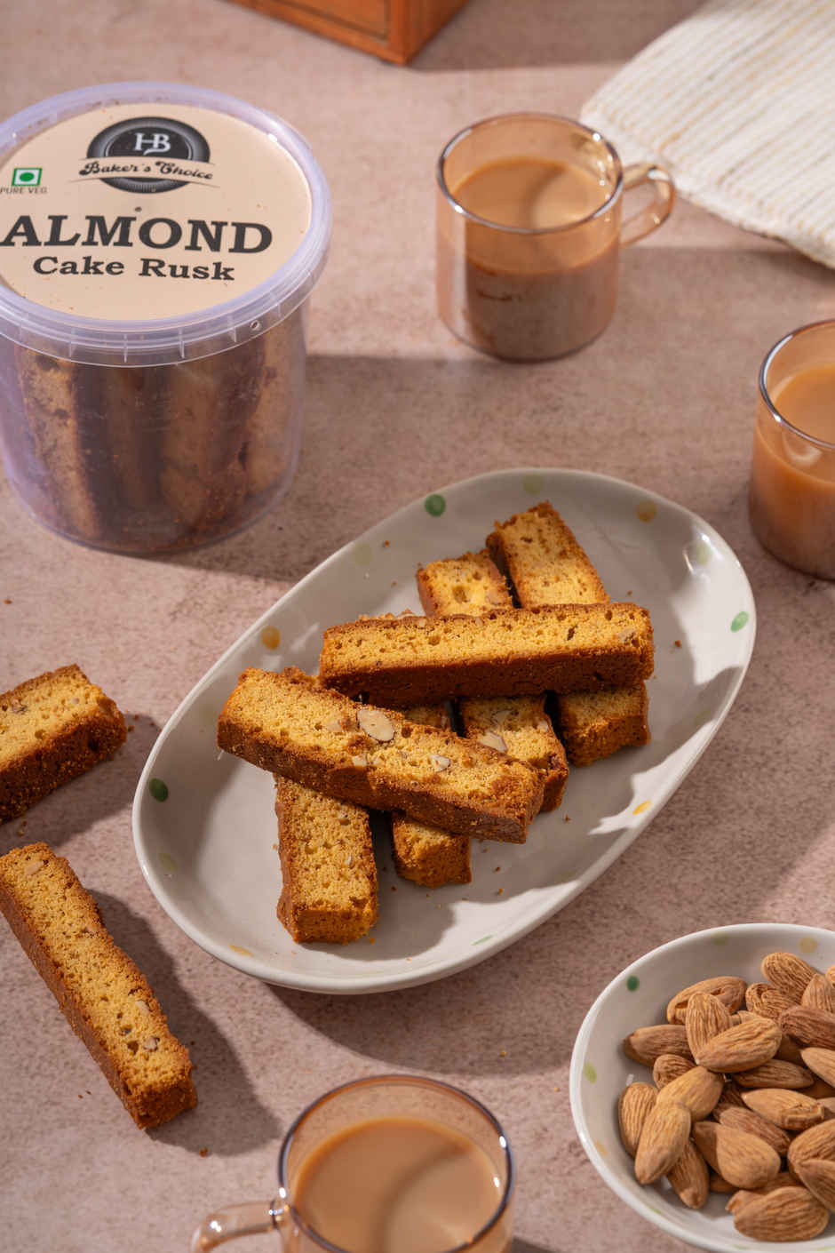 HB BAKERS CHOICE Almond Cake Rusk