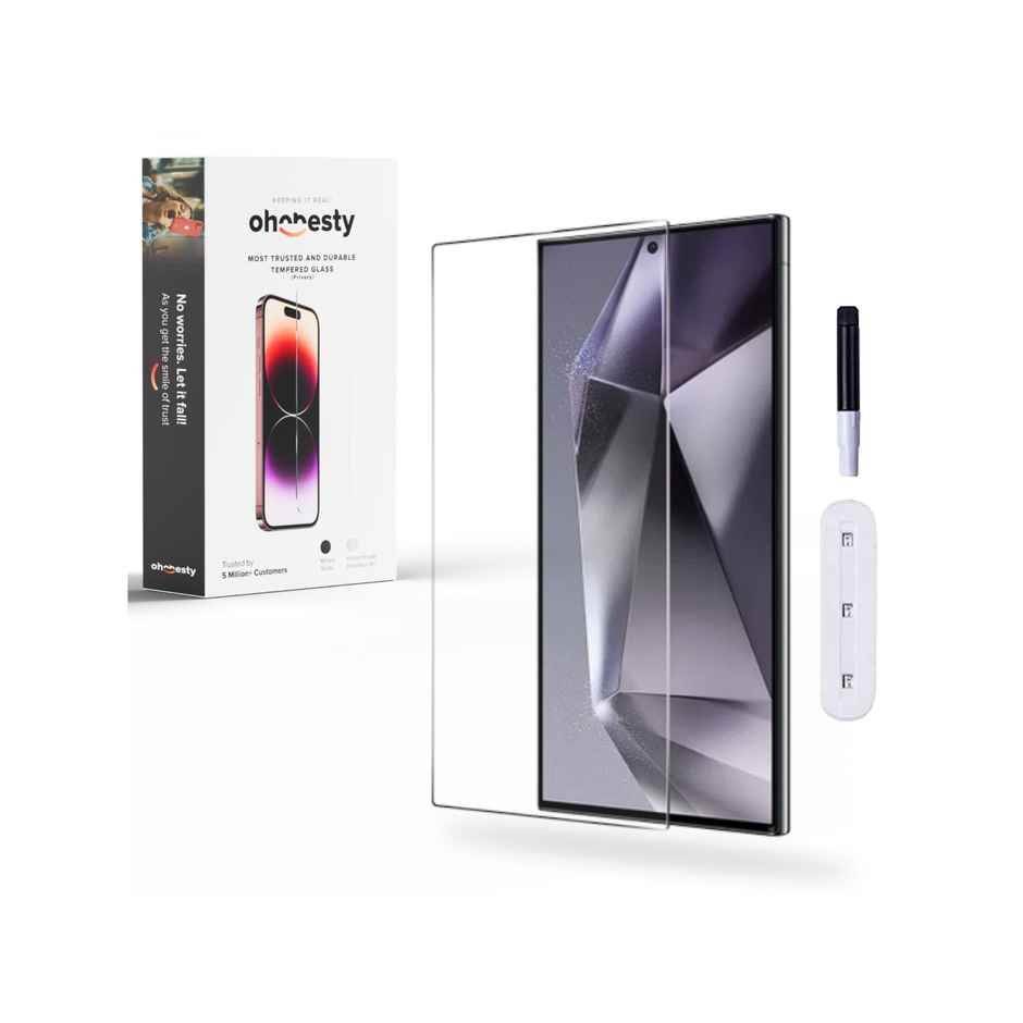 Ohonesty Edge to Edge UV Tempered Glass For Samsung S25 Ultra