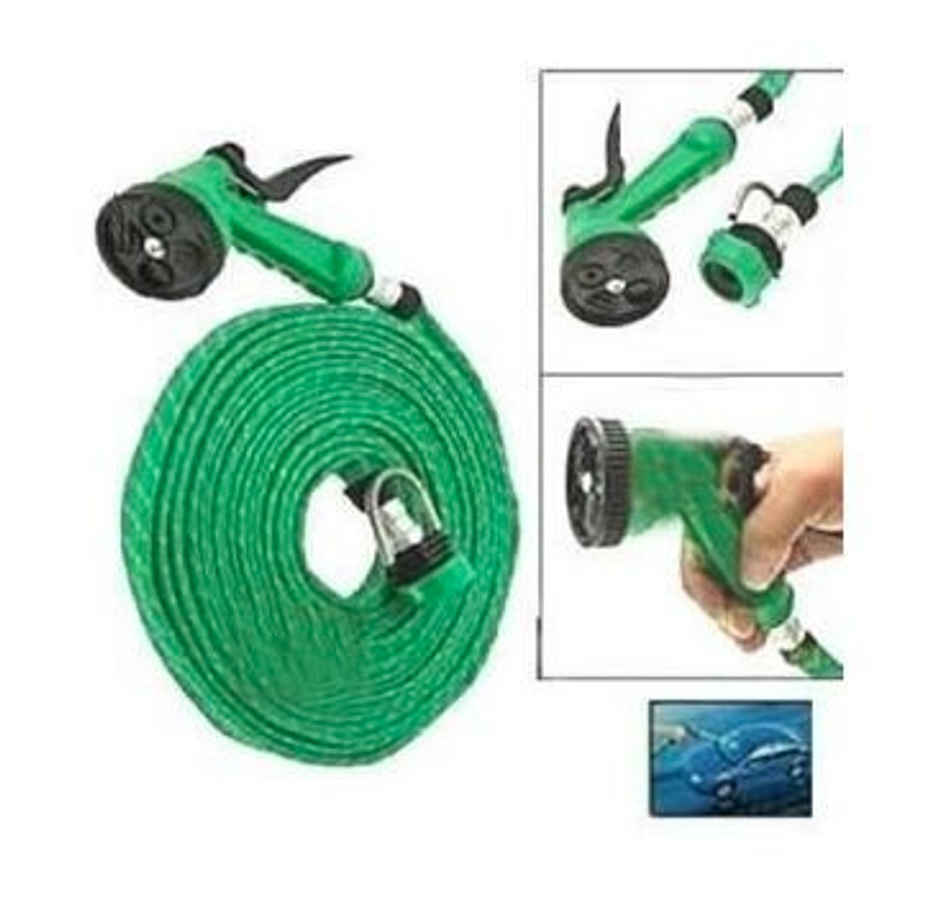 Soham Housewares Water Spray Gun With 10 m Long Flexible Tube Pipe ( Colour May Vary)