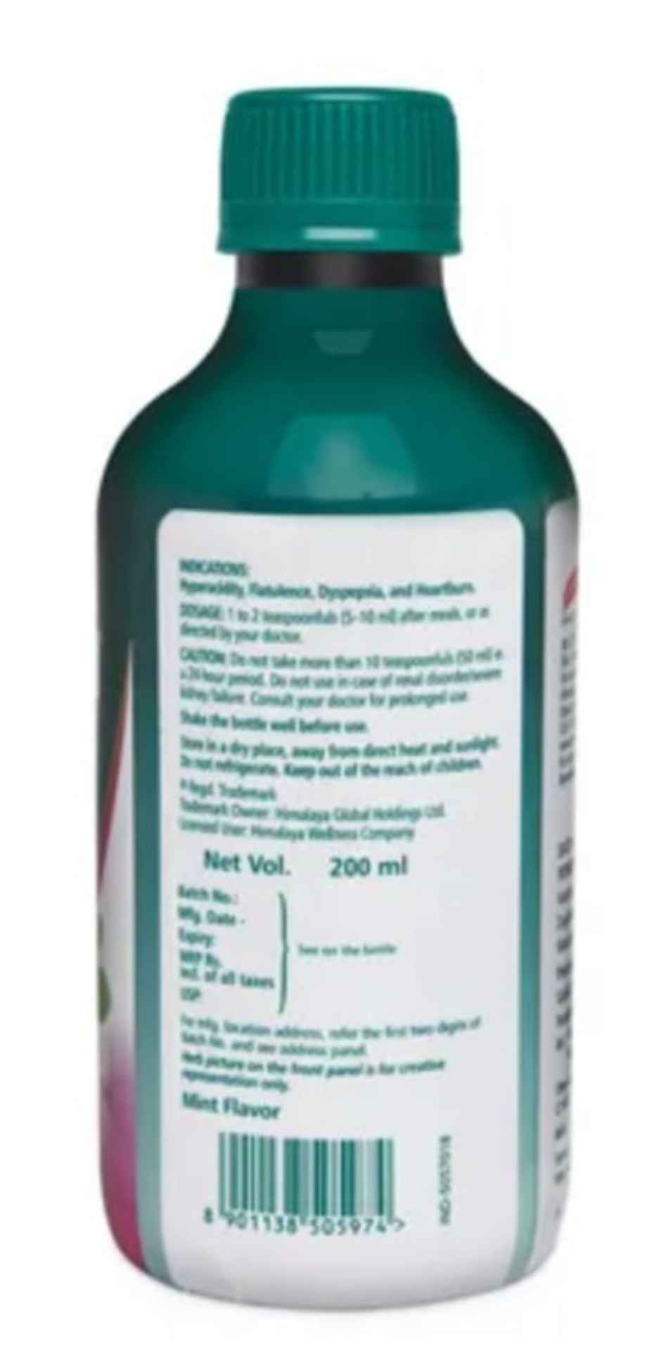 Himalaya Himcocid Sugar Free Mint Suspension