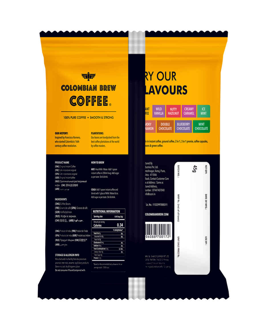 Colombian Brew Original Instant Coffee