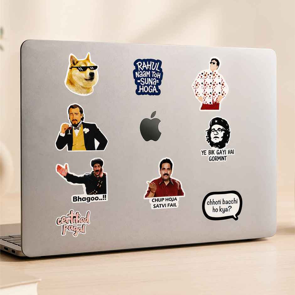 Meme Laptop Stickers | Oye Happy