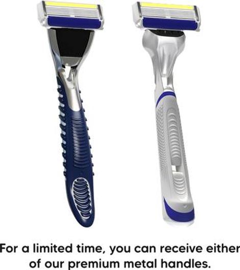 LetsShave Pro 6+ Razor for Men | Worlds First 6 Blade + Precision Back Blade