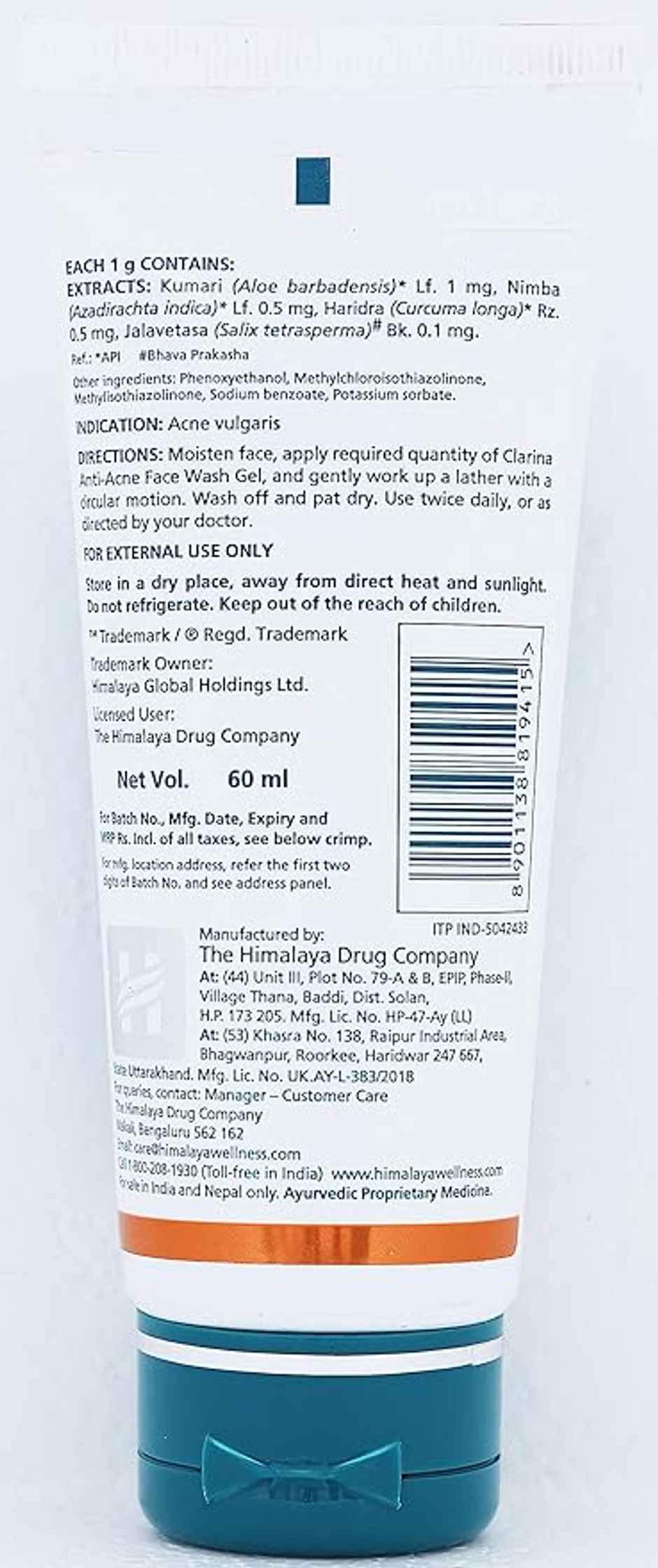 Himalaya Clarina Face Wash