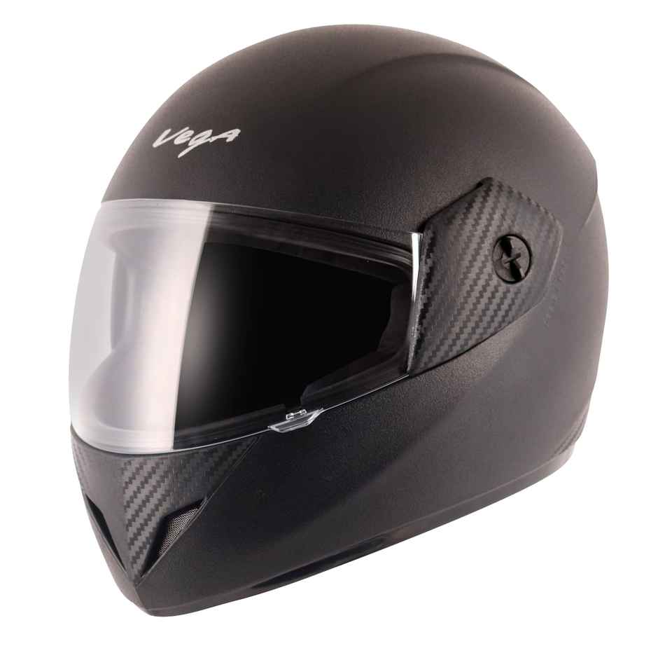 Vega Cliff Anti Scratch Visor Black Full Face Helmet-M