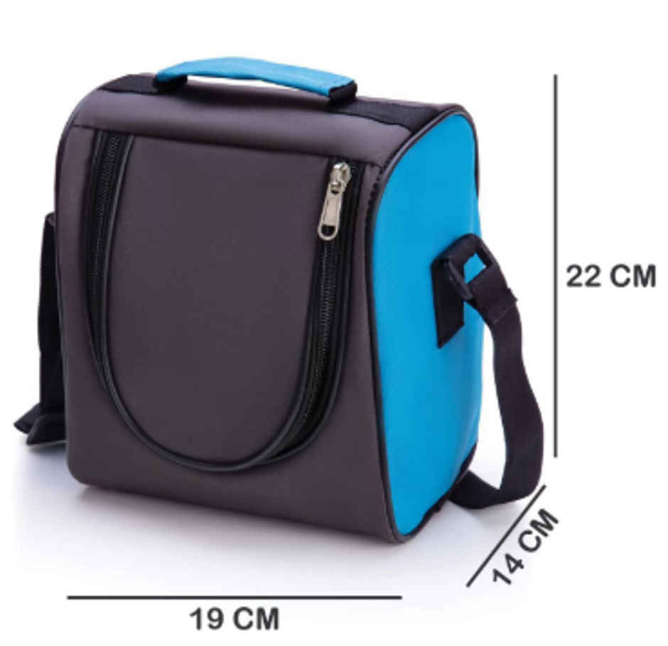 YELLOCUT Stainless Steel Lunch Box with 3 SS Containers, 1 Bottle and 1 Spoon and 1 Fork