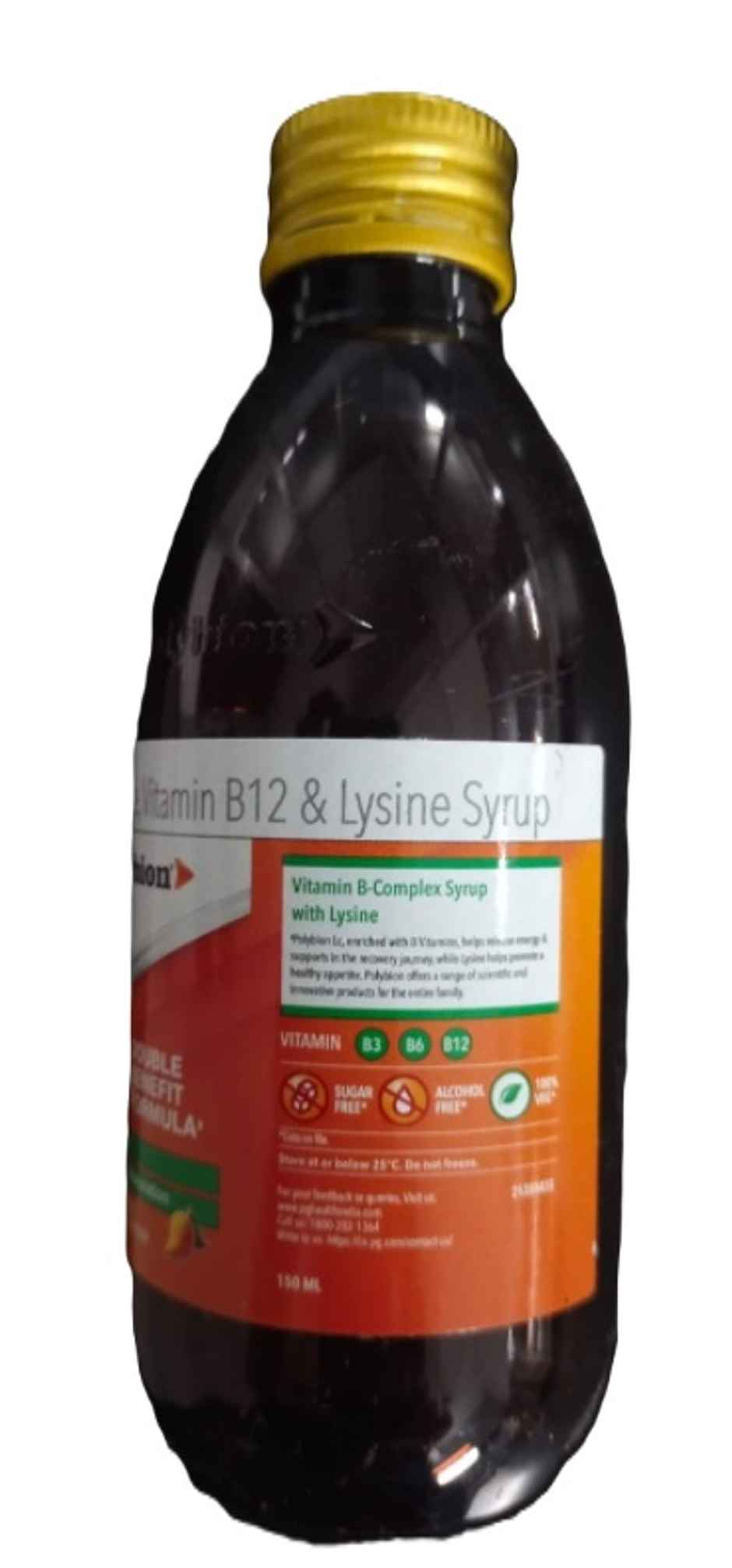 Polybion LC Mango Flavour Sugar Free Syrup