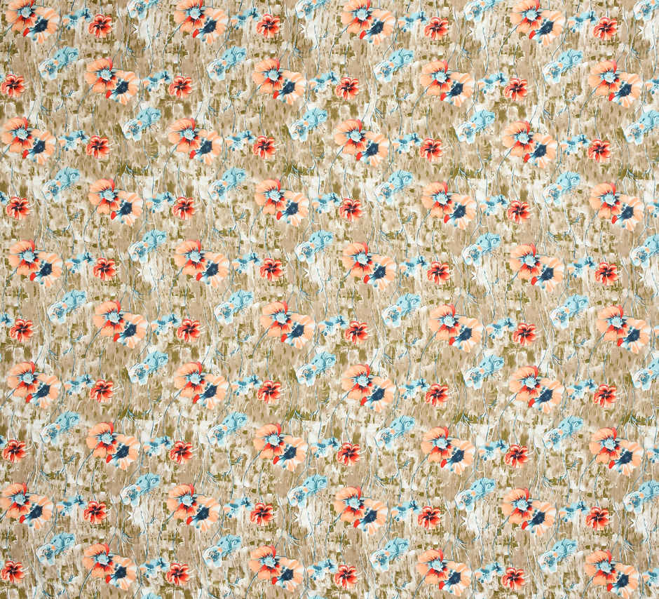 Furnofy Flat Double Bedsheet with 2 Pillow Covers | Floral - 90 x 100 in