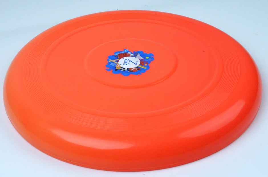Zike Ultimate Frisbee - Size Large, Red Colour for Outdoor Fun