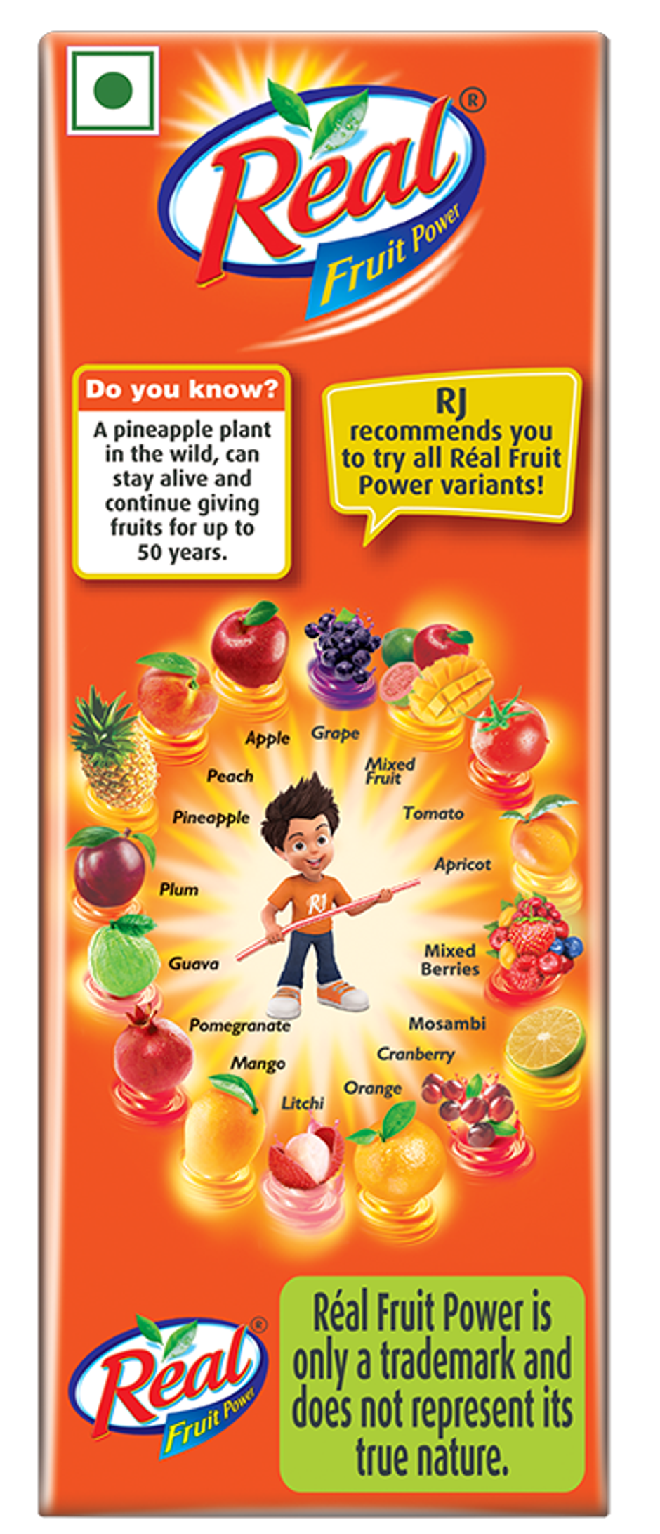 Dabur Real Fruit Power Pineapple Fruit Juice Combo