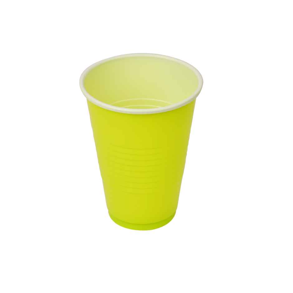 Premium Party Cups | Green | 360 ml | Pack of 10 | Urgo