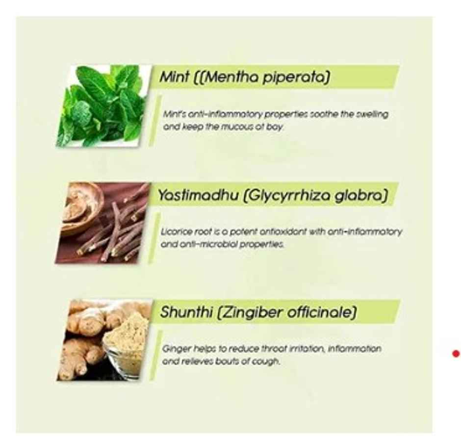 Charak Kofol Ayurvedic Chewable Tablet