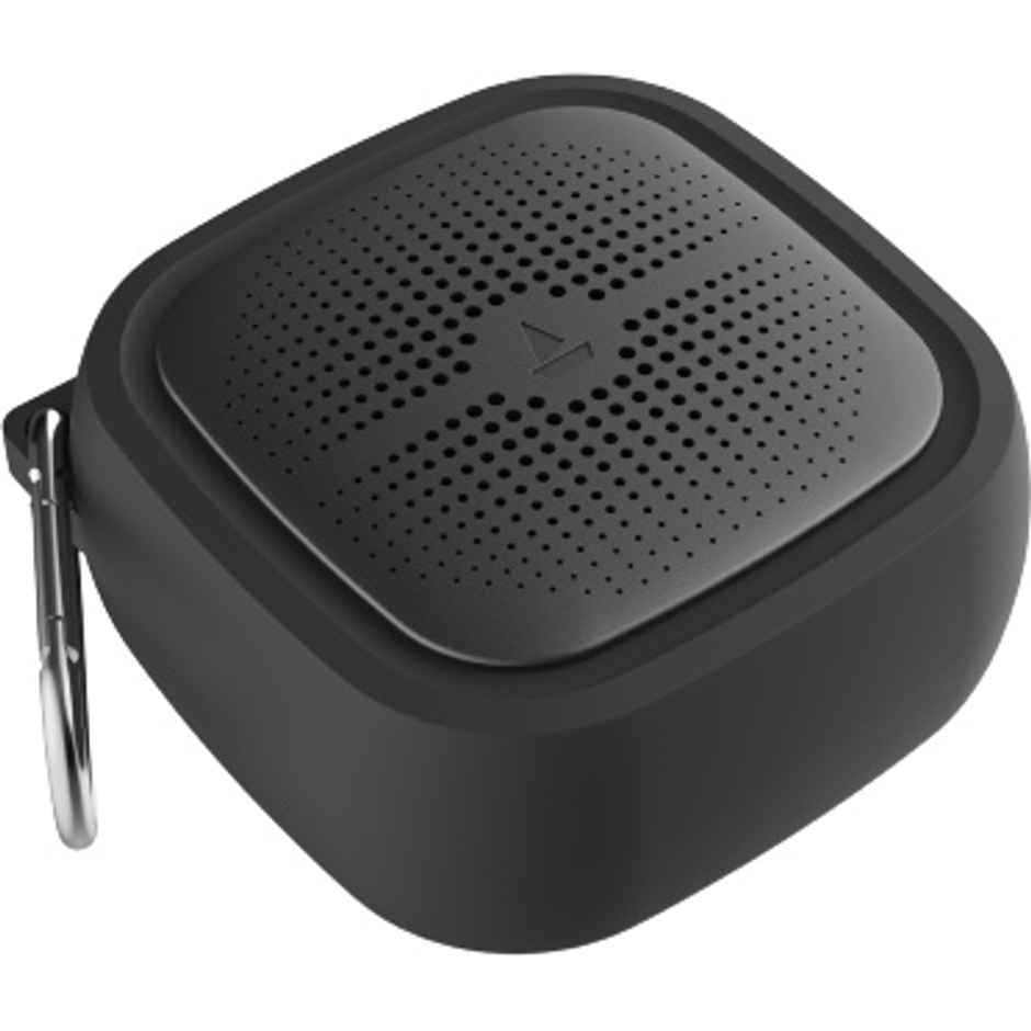 boAt Stone 200 Pro BT Speaker w/ 8W RMS Sound, 12H Playtime, BT v5.1 & IPX6 Rating (Pitch Black)