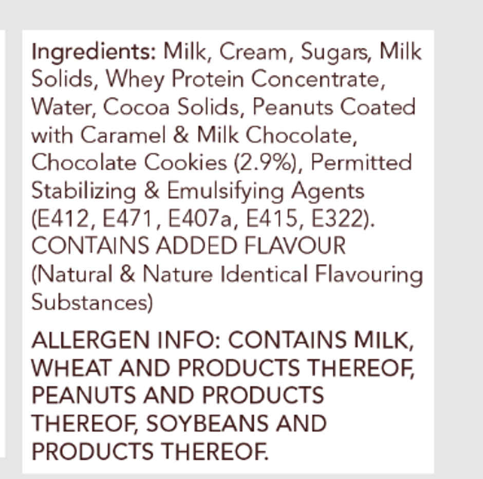 Amore Gelato Triple Chocolate Ice Cream Cup Combo