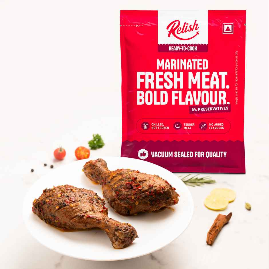 Relish Jamaican Jerk Drumstick | Energy - 124 Kcal | Protein - 17.2 / 100 g