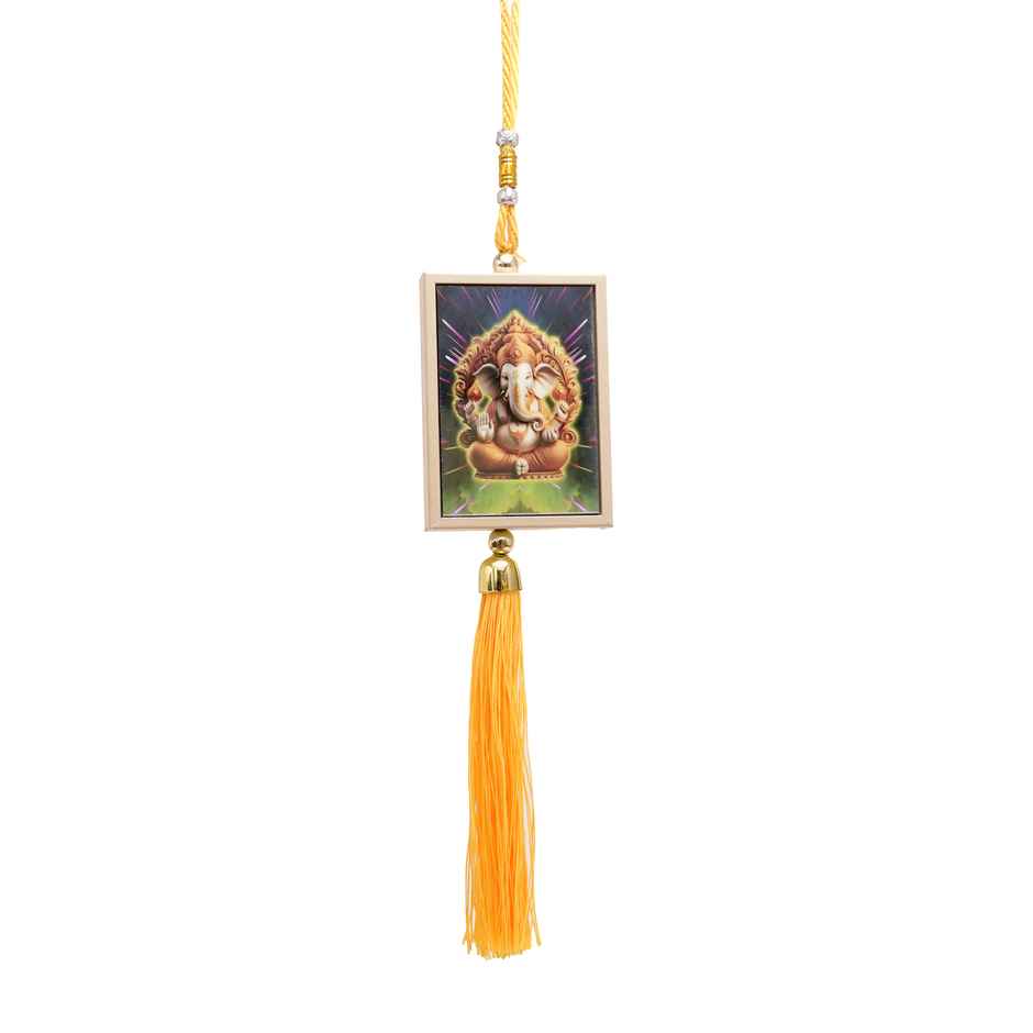 Ganesh Ji Box Shape Car Dashboard Hanging | Divine Vibes | Ganesh Chaturthi Specials