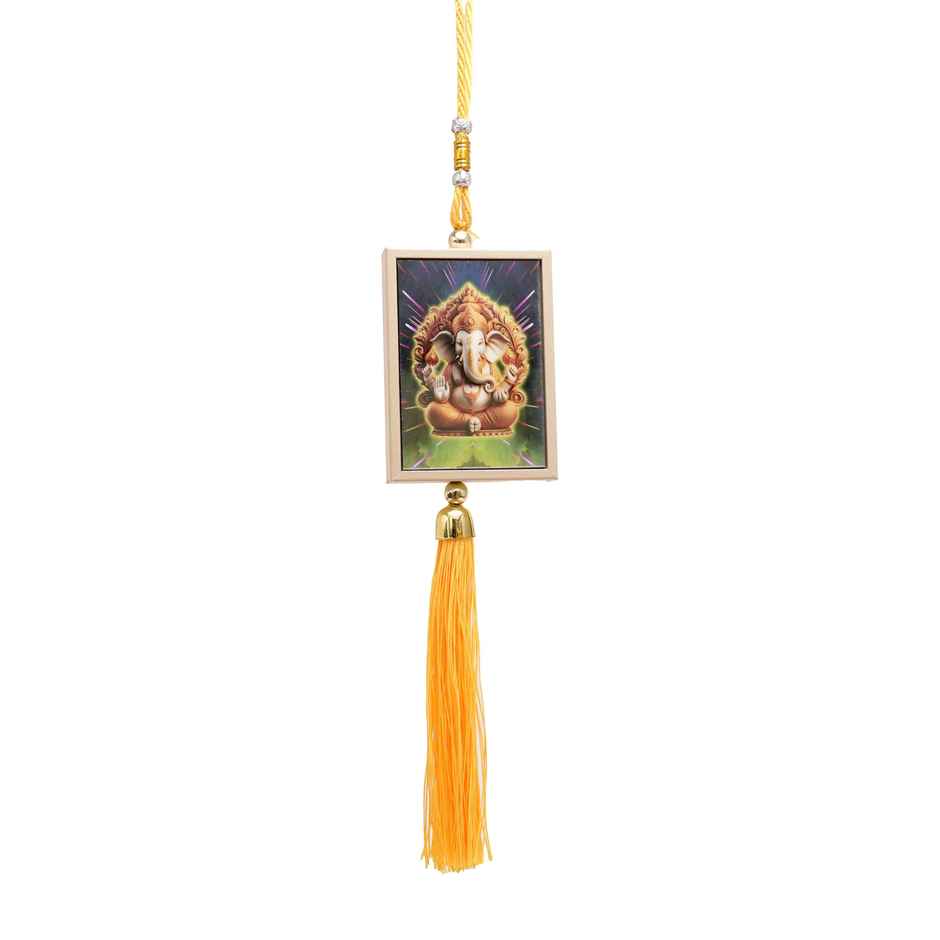 Ganesh Ji Box Shape Car Dashboard Hanging | Divine Vibes | Ganesh Chaturthi Specials