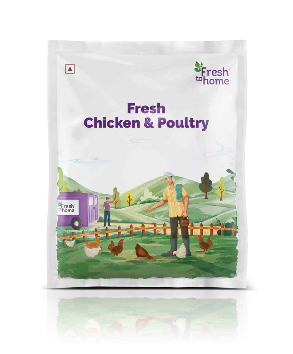 Freshtohome Herb Roast Whole Chicken (1kg to 1.1kg pack)