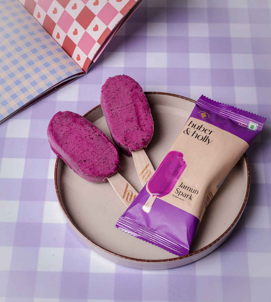 Huber & Holly Jamun Sorbet Ice Cream Stick