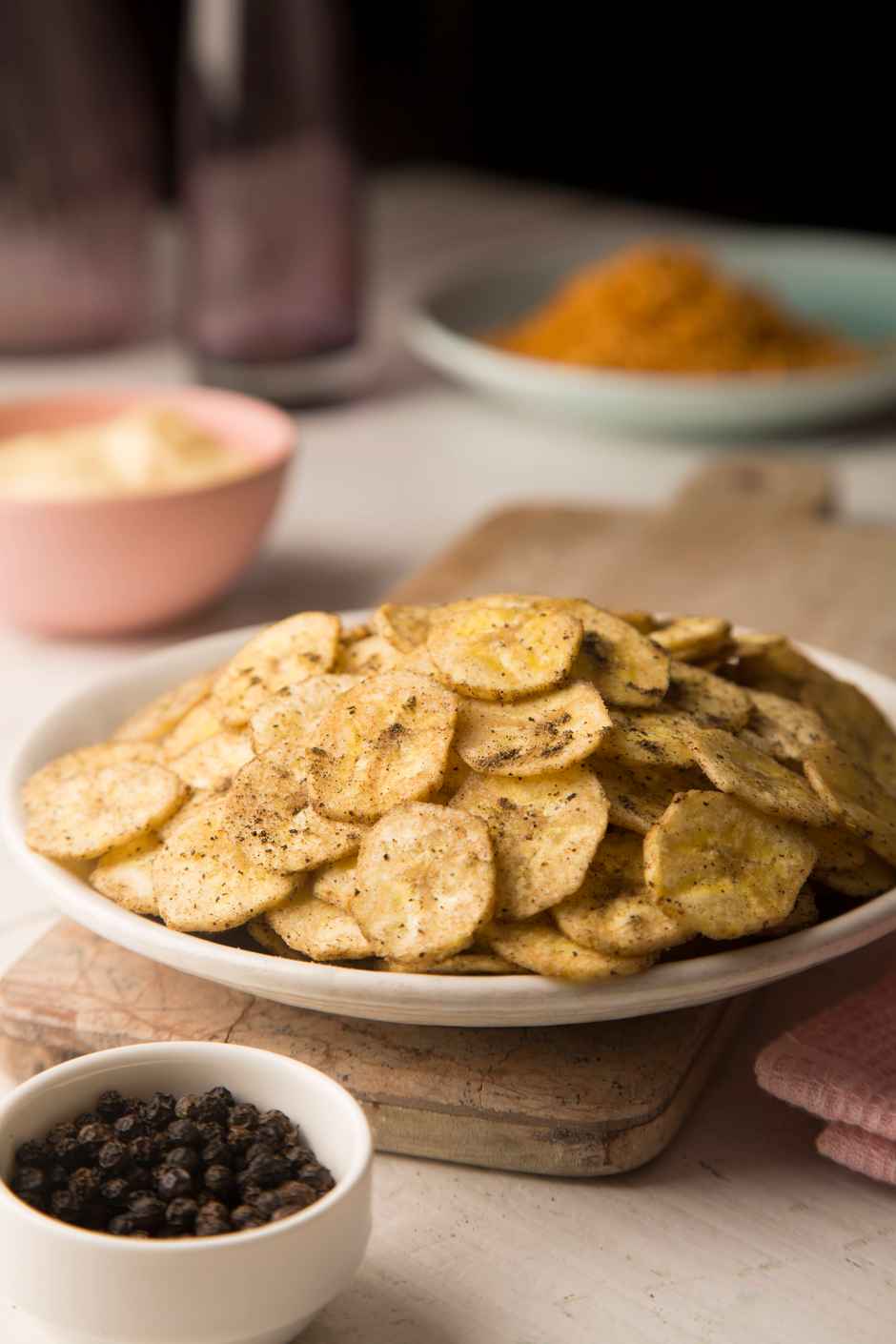 Namaskaram Banana Chips Original Style Black Pepper