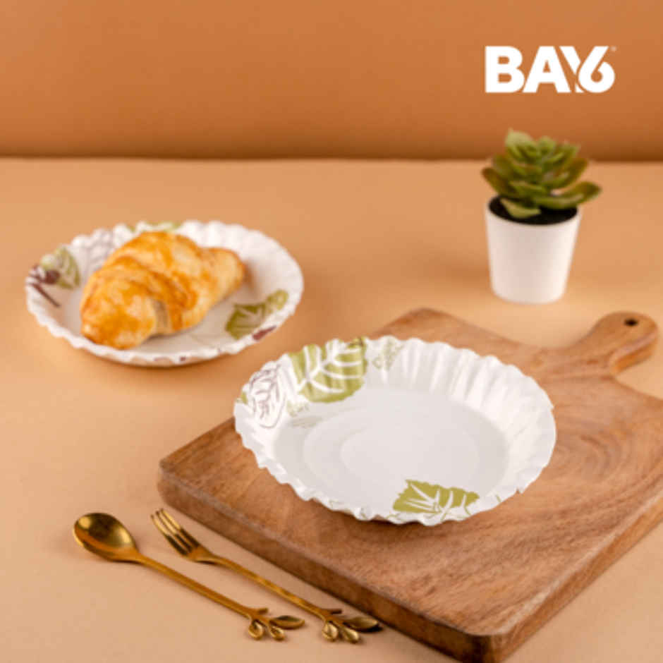 Printed Paper Plate | 7 inch | Pack of 25 | BAY6