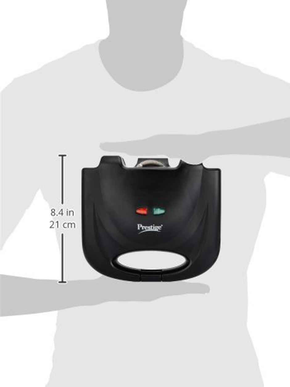 Prestige 800 Watts Psmfb Sandwich Toaster| Non-Stick Heating Plate|Power Indicators