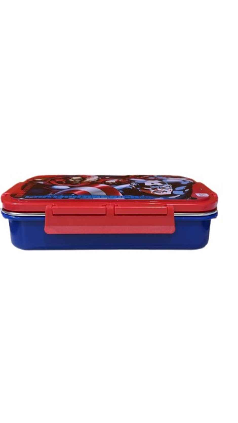 Striders Avengers 3-Compartment Lunch Box With Cutlerys Multicolor | 310 ml