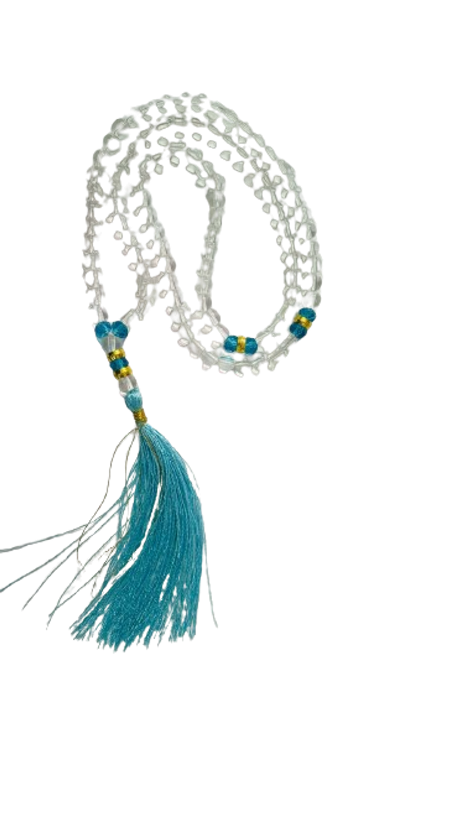 Islamic Salat Tasbih Crystal | 100 Beads | Aravi